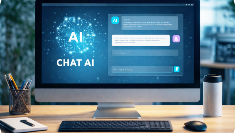 Sodobno delovno mesto z AI klepetom